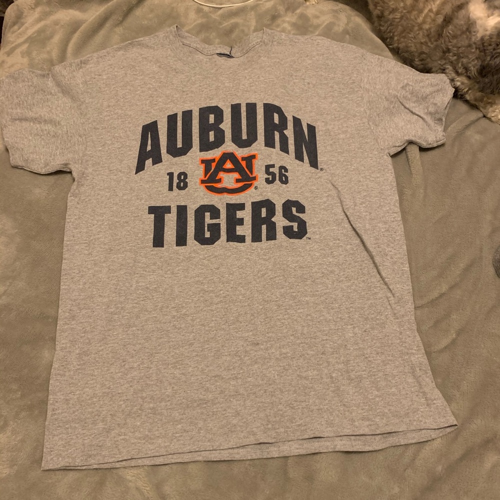 gray auburn tigers tee